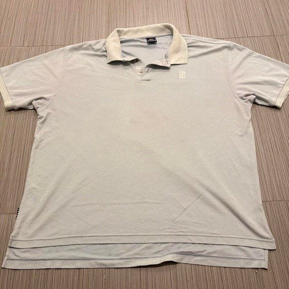 1999 Nike Tennis Alpha Project grey and white polo shirt - Picture 1 of 5